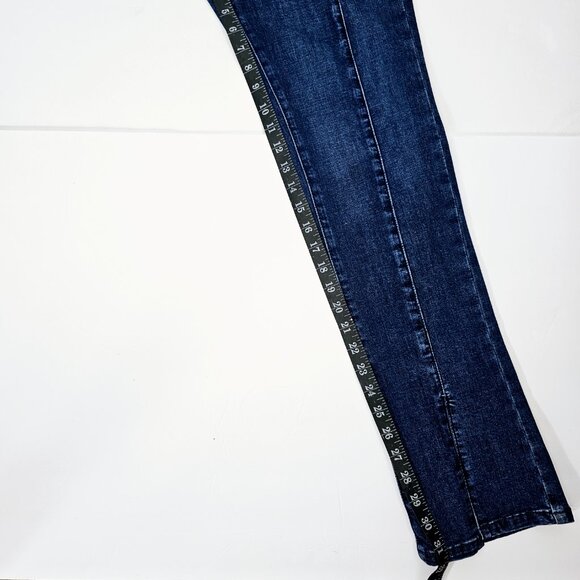 Free People Double Dutch Women's Split Front Mid Rise Pull On Jeggings Size M - Picture 16 of 16